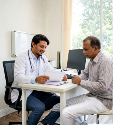 Adult cardiology consultation with Dr. M. A. Kahhar in Sylhet